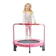 VEVOR 36" Trampoline for Kids Foldable Mini Toddler Trampoline Indoor Outdoor