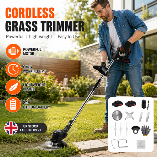 24v electric cordless grass - electric,