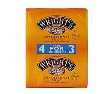 Wrights Coal Tar Traditional Soap 100g 4 for 3