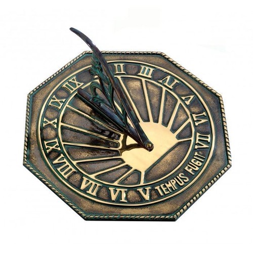 Antique brass octagonal - antique,