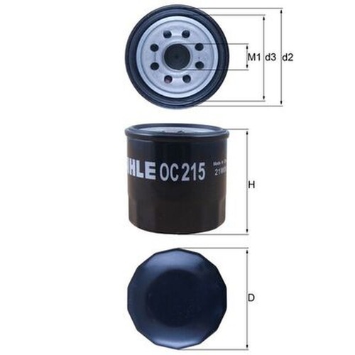 Oil filter for daihatsu hijet - oil,