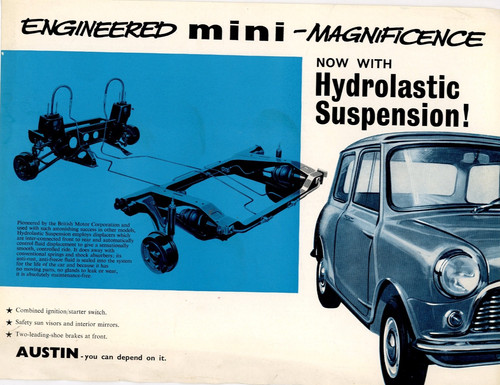 Austin mini hydrolastic - austin,