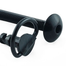 Aluminium Fairing Kit Honda RVF400- NC35 Quick Release D-Ring FHO042QR Black