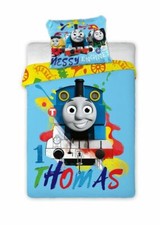 NEW Thomas & Friends Tank Engine Baby Toddler Bedding Set 100% COTTON Cot 1