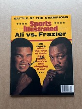 Muhammad Ali autographed