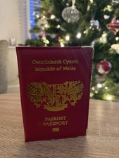 Republic Of Wales Passport Cover