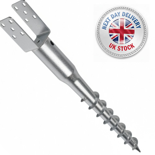 Post support ground anchor - support,