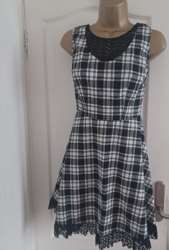 Ladies check dress - ladies,