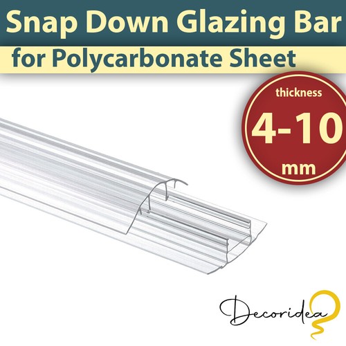 Clear polycarbonate snap - clear,