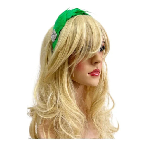 Feather fascinator alice band - fascinator,