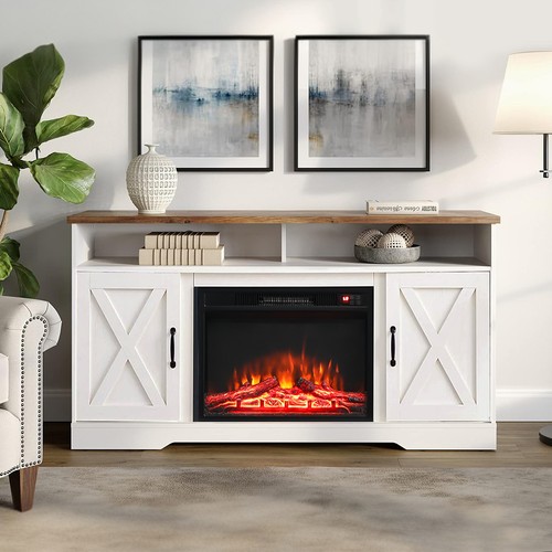 Electric fireplace cabinet - fireplace,