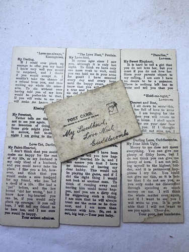 Sweetheart cards from - sweetheart, antique