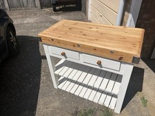Reclaimed Timber Butchers Block Kitchen Island