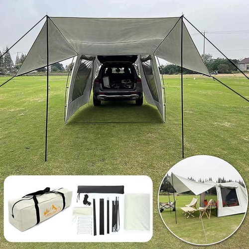Car trunk tent - car,