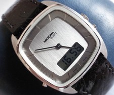 Vintage Microma 70s Dual Time