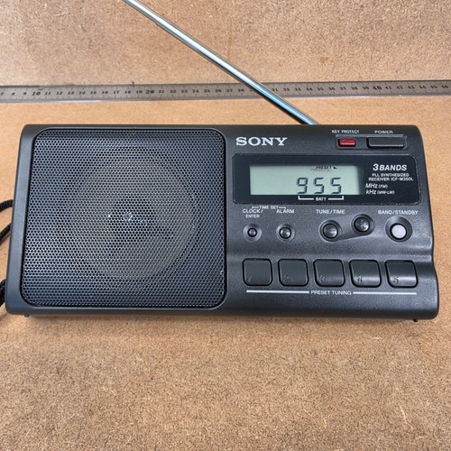 Vintage sony icf m350l band - icf-m350l, 3-band