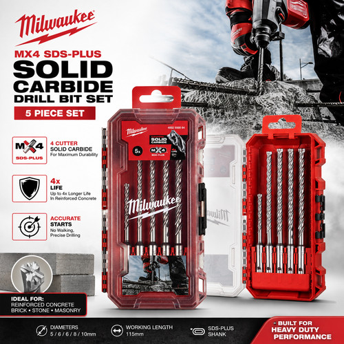 Milwaukee 4932500064 mx4 sds - milwaukee,