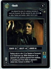 STAR WARS CCG ENHANCED JABBA'S PALACE BOUSHH ex