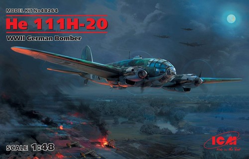 Icm 48264 heinkel - 1:48,