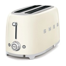 SMEG 4-Slice Toaster - Cream -