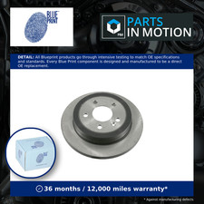 2x Brake Discs Pair Solid fits