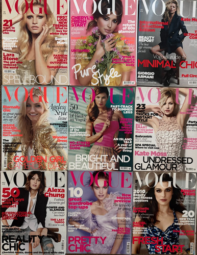 Vogue british magazine - uk,