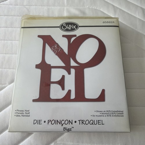 Sizzix bigz die noel 658624 - sizzix,