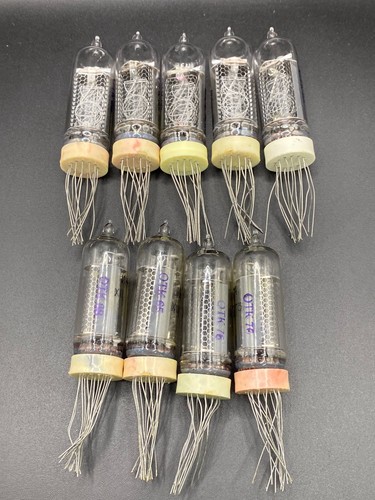 Lot 14 nixie tubes - in-14,