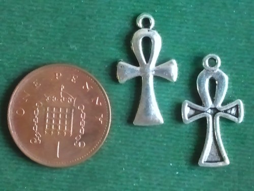 Ankh charms antique - 10,