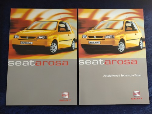 Seat arosa brochure 1999 - 09.1999, +