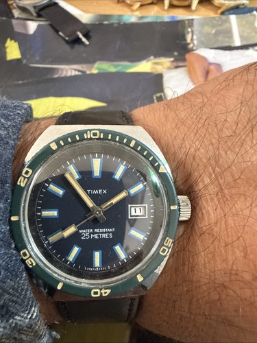 Vintage timex diver style - vintage,