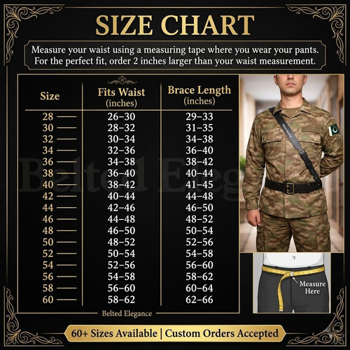 High quality sam browne belt - high,