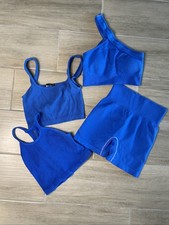 Woman’s Workout Athletic Wear | 4 Pieces FP- Zara- Mix | Blue | S