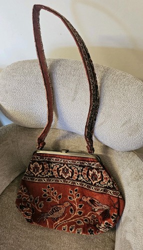 Handbag rust orange coloured - rust,