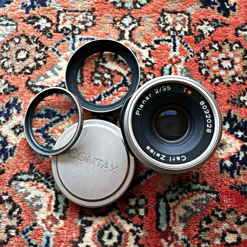 Contax carl zeiss planar - contax, g1/g2