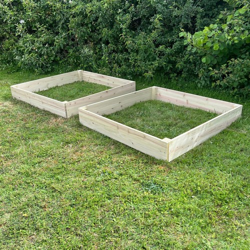 Wooden raised beds - beds, vegetable