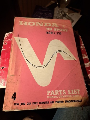 Honda s90 sport parts list - honda,