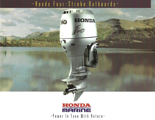 Boat brochure honda - boat,
