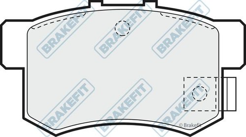 Apec blue rear - brake, set