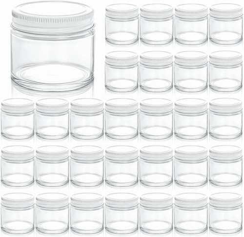 Pack small glass jars with - 30,