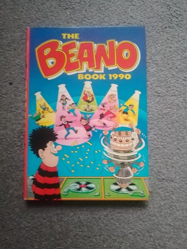 Vintage 1990 beano hardback - 1990,