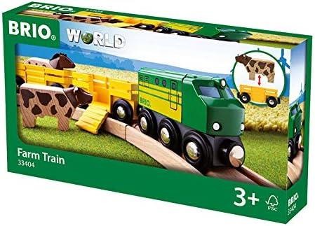 Brio world farm engine train - world,