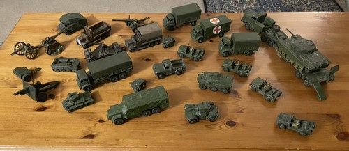 Army dinky toys joblot - army,