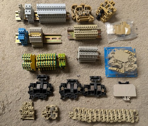Din and rail terminals - din,