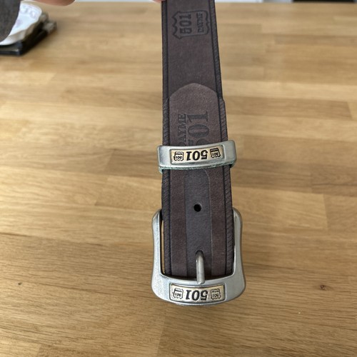 Vintage levi 501 belt 90 - vintage,