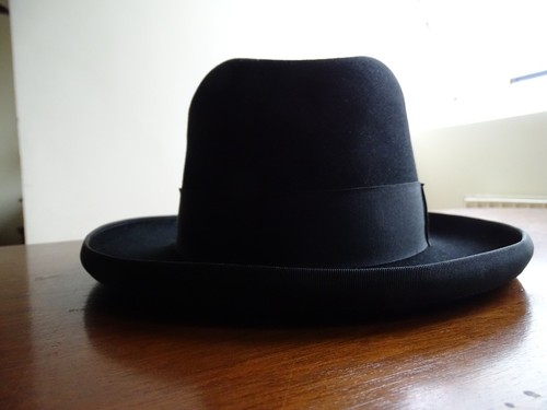Homburg bowler borsalino hat - homburg,