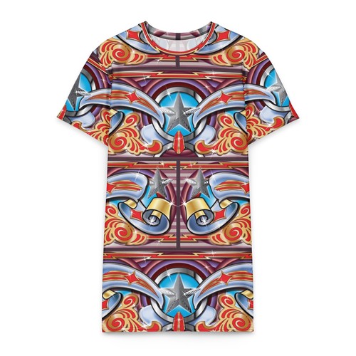 Fairground art all over print - ,