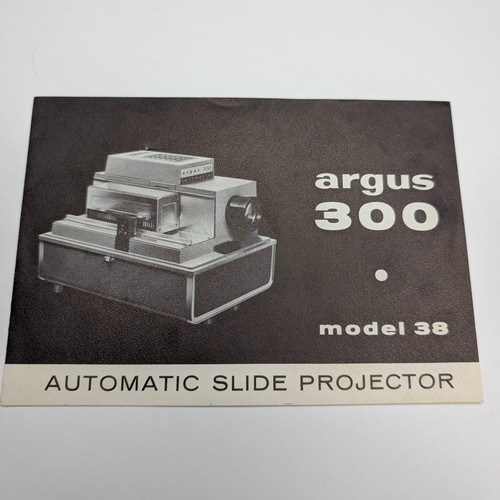 Vtg argus 300 model - model, 38