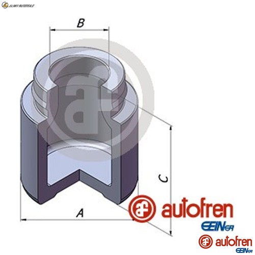 Piston brake caliper - brake, d025392