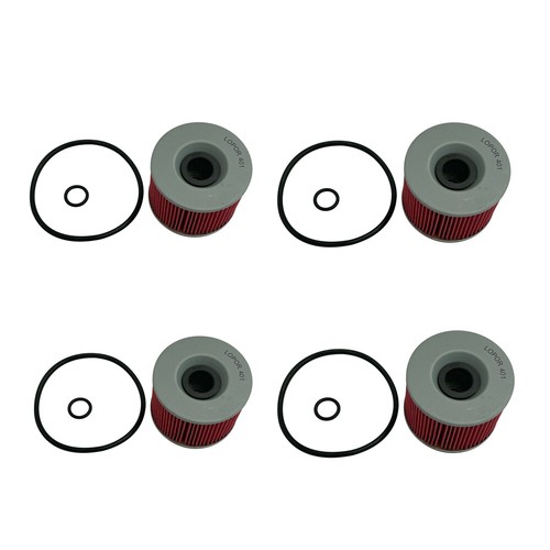 4pc oil filter for honda - oil,